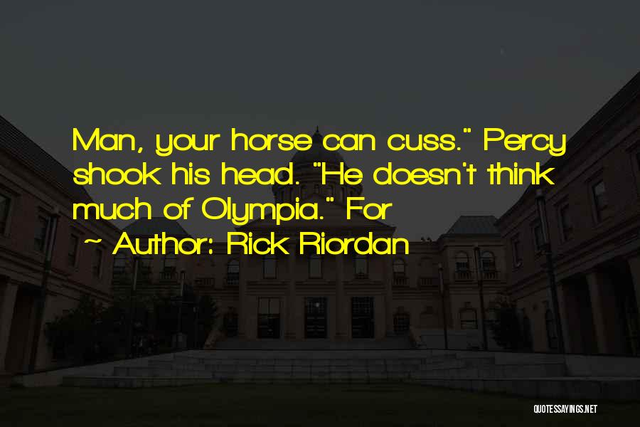 Cuss Out Quotes By Rick Riordan