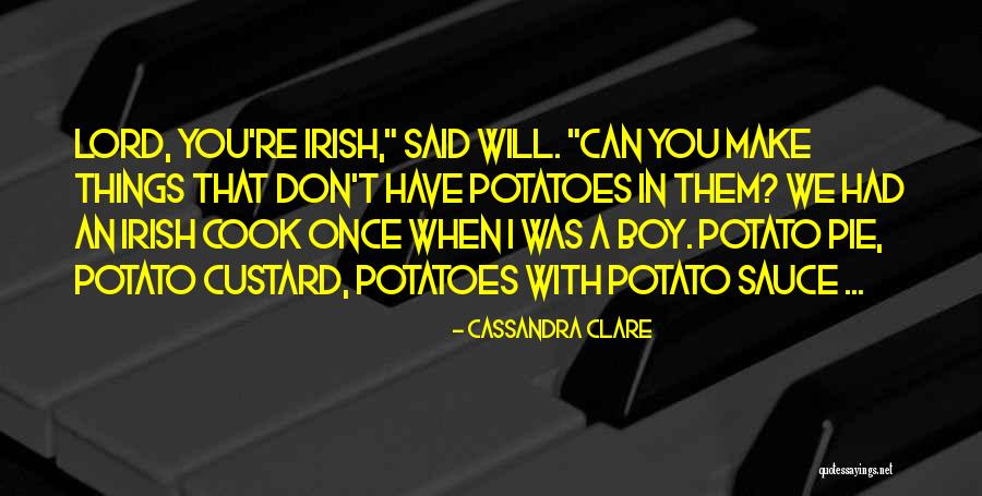 Custard Quotes By Cassandra Clare