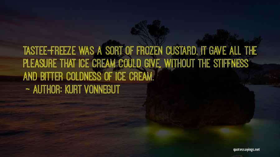 Custard Quotes By Kurt Vonnegut