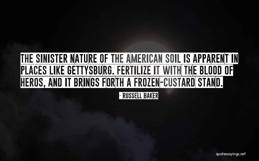 Custard Quotes By Russell Baker