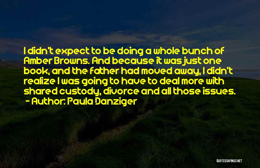 Custody Quotes By Paula Danziger