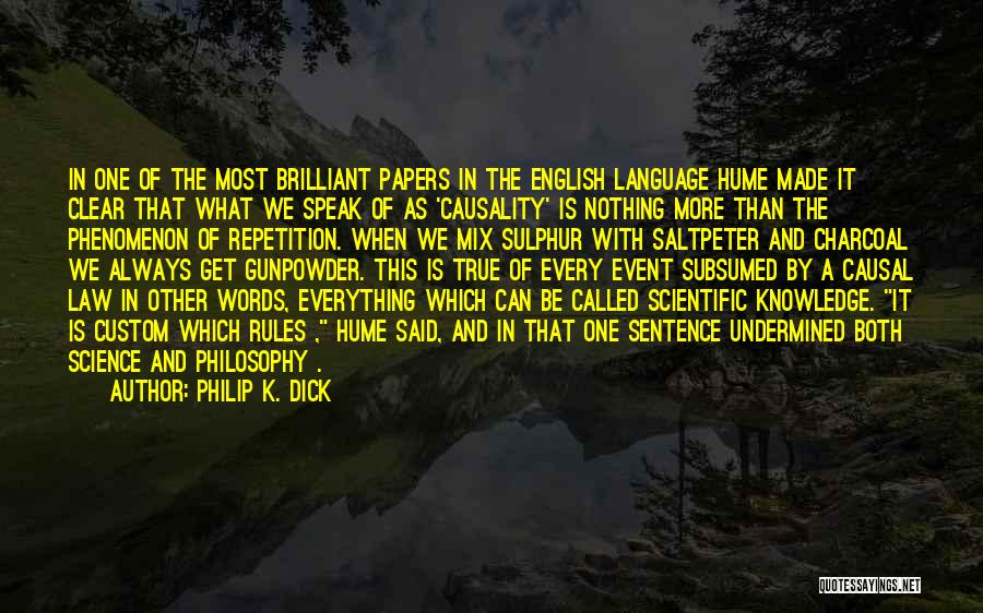 Custom Made Quotes By Philip K. Dick