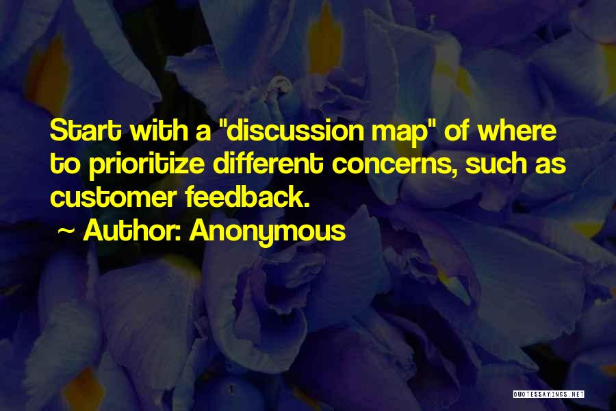Customer Feedback Quotes By Anonymous