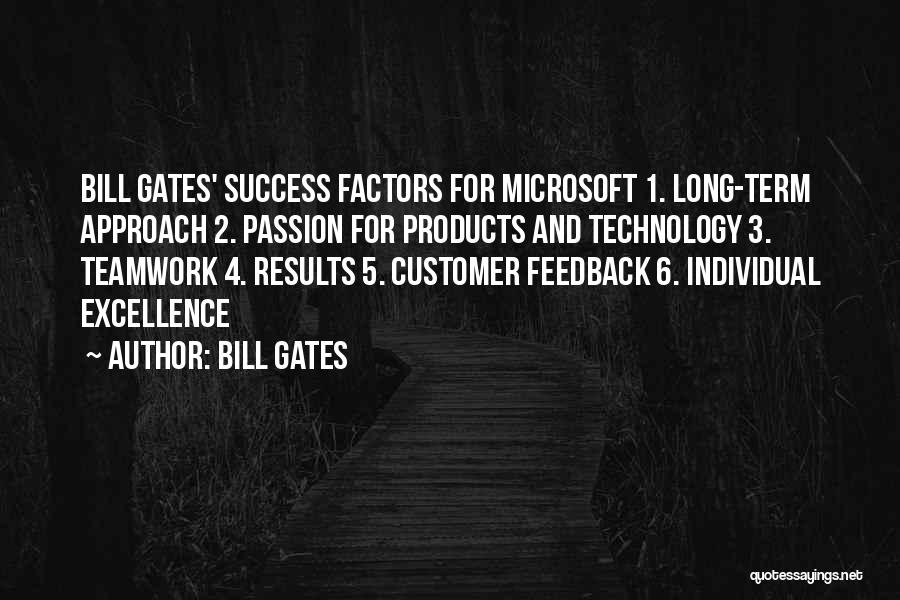 Customer Feedback Quotes By Bill Gates