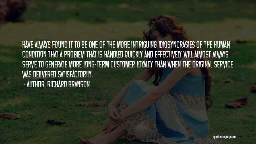 Customer Quotes By Richard Branson