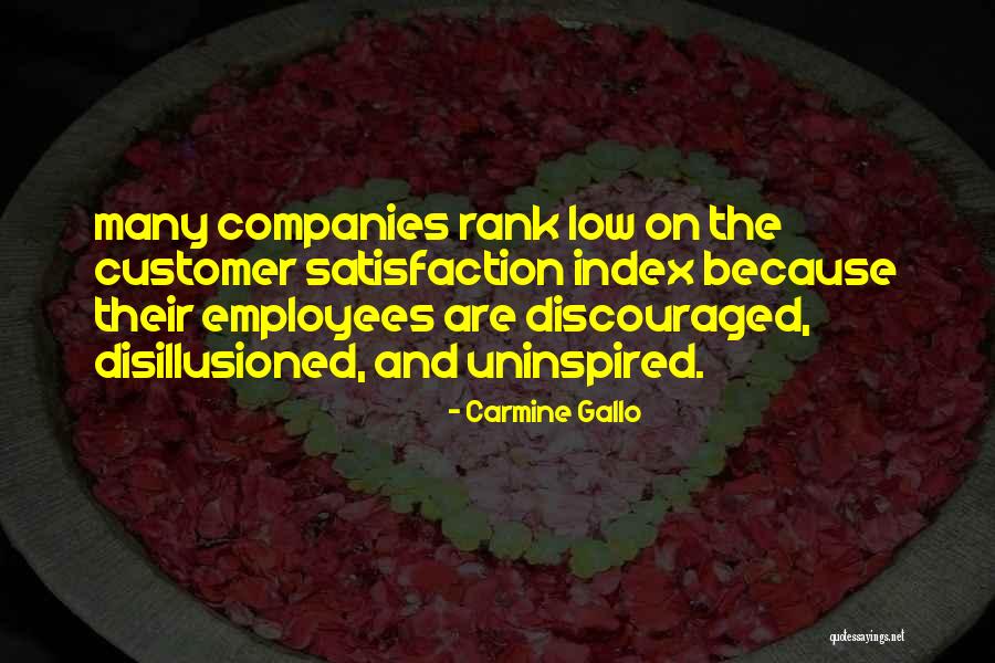 Customer Satisfaction Quotes By Carmine Gallo