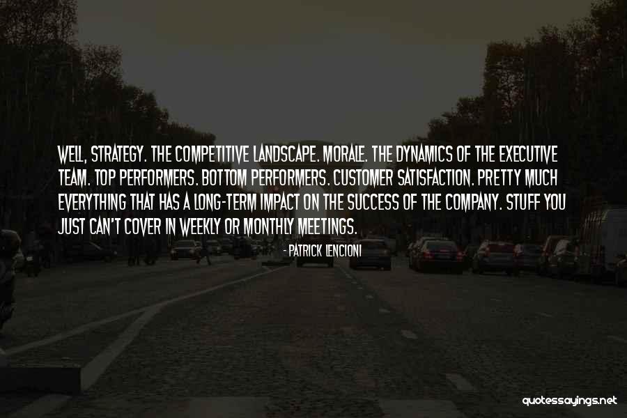 Customer Satisfaction Quotes By Patrick Lencioni