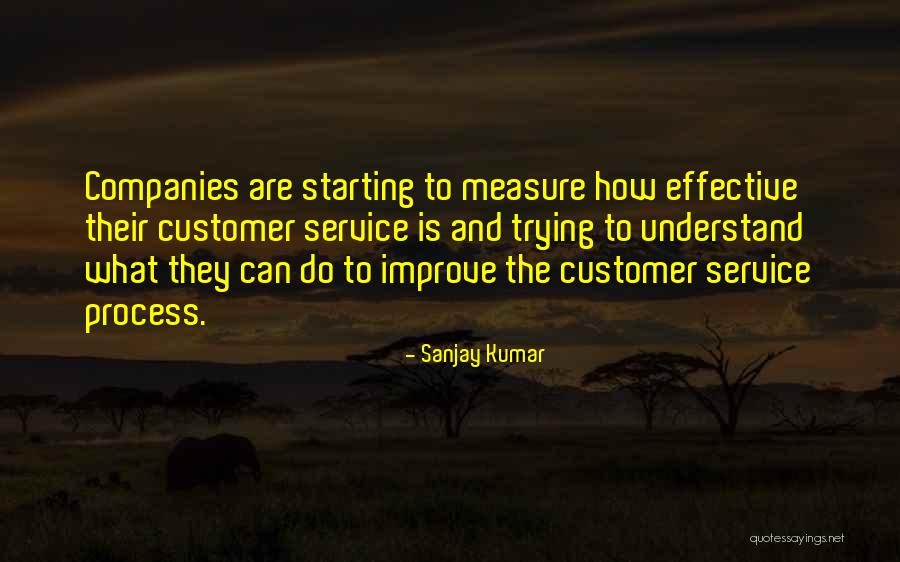 Customer Self Service Quotes By Sanjay Kumar