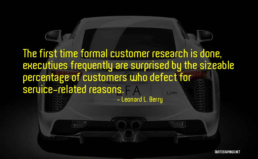 Customer Service Quotes By Leonard L. Berry Customer Service Quotes By Leonard L. Berry