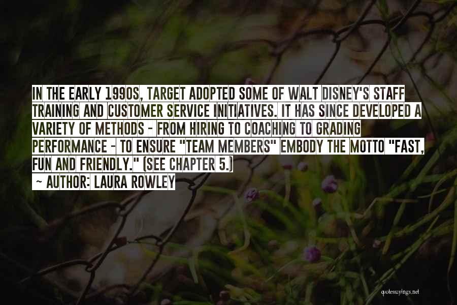 Customer Service Training Quotes By Laura Rowley