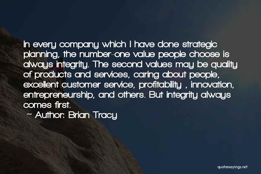 Customer Services Quotes By Brian Tracy