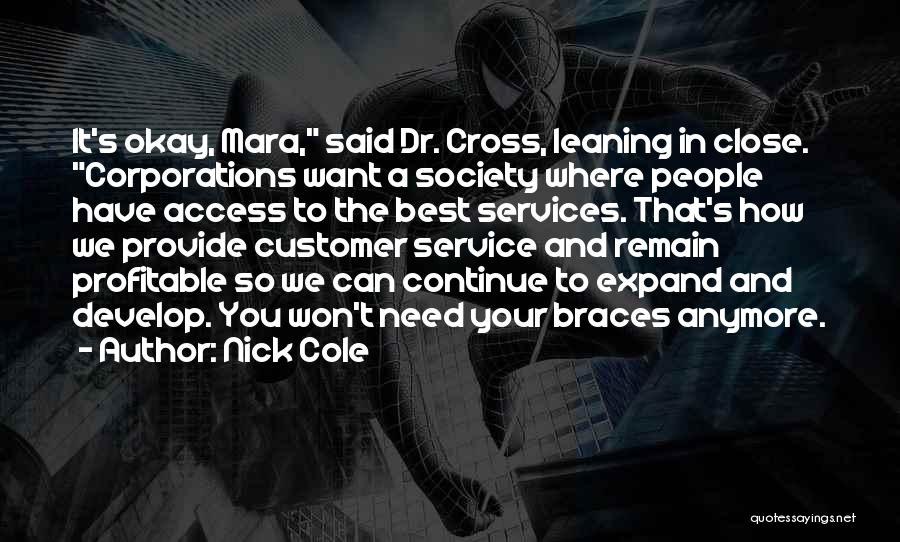 Customer Services Quotes By Nick Cole