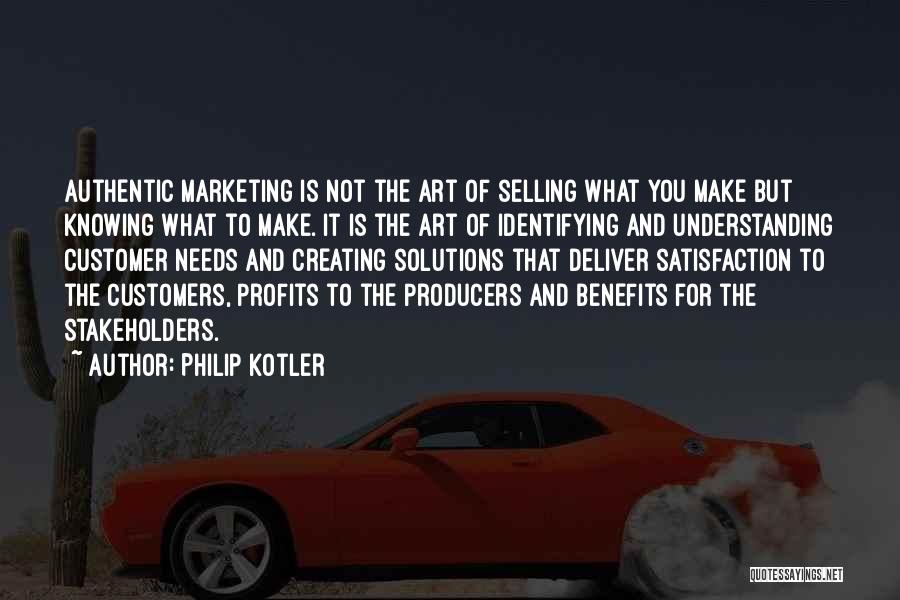 Customer Solutions Quotes By Philip Kotler