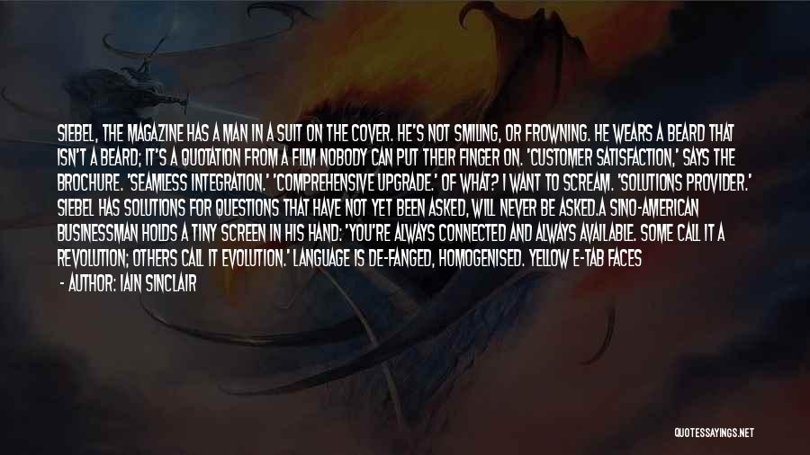 Customer Success Quotes By Iain Sinclair Customer Success Quotes By Iain Sinclair