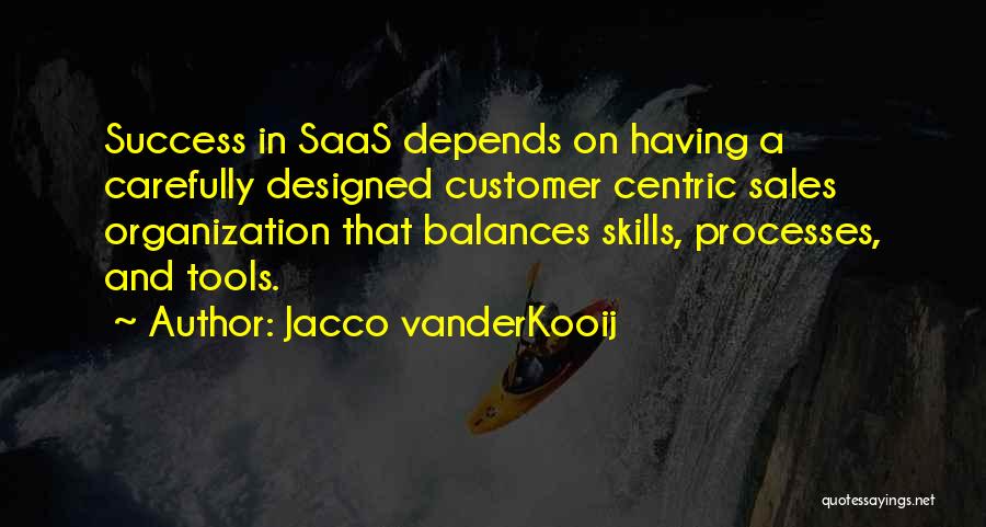 Customer Success Quotes By Jacco VanderKooij