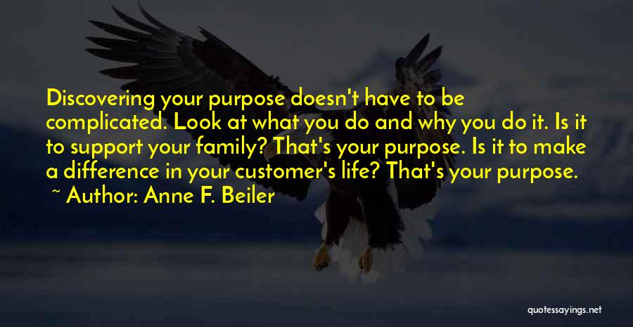 Customer Support Quotes By Anne F. Beiler