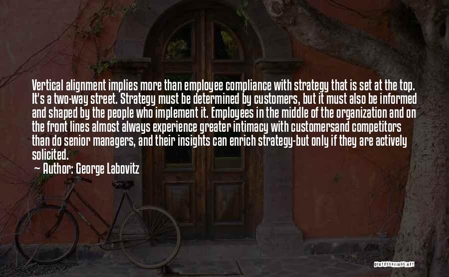 Customers And Employees Quotes By George Labovitz