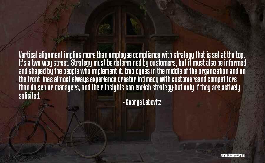 Customers And Employees Quotes By George Labovitz