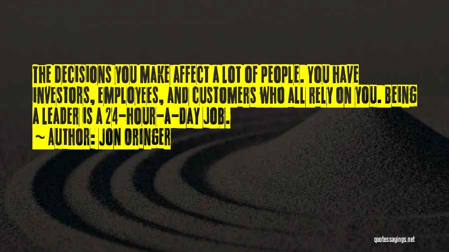 Customers And Employees Quotes By Jon Oringer
