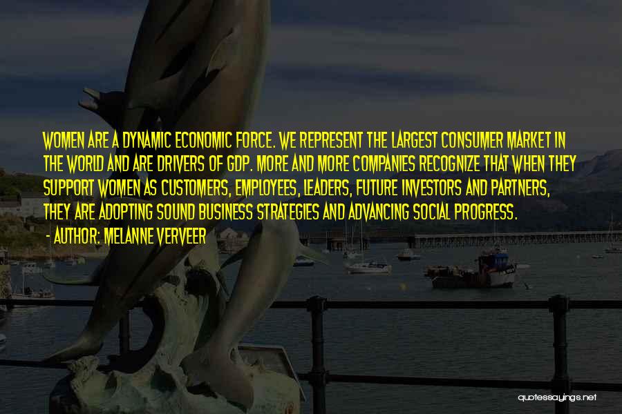 Customers And Employees Quotes By Melanne Verveer