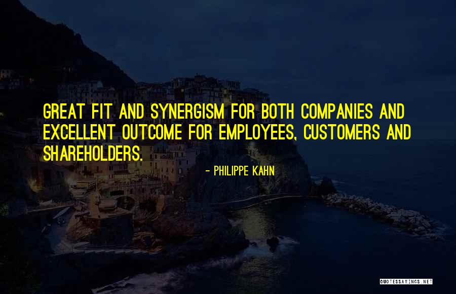 Customers And Employees Quotes By Philippe Kahn