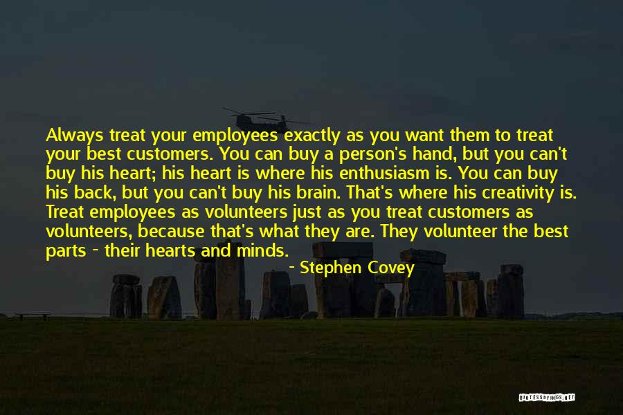 Customers And Employees Quotes By Stephen Covey