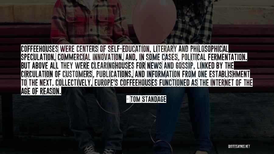 Customers Quotes By Tom Standage