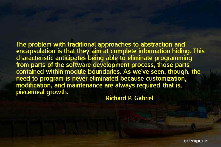 Customization Quotes By Richard P. Gabriel Customization Quotes By Richard P. Gabriel