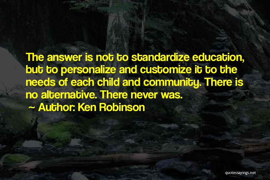 Customize Quotes By Ken Robinson