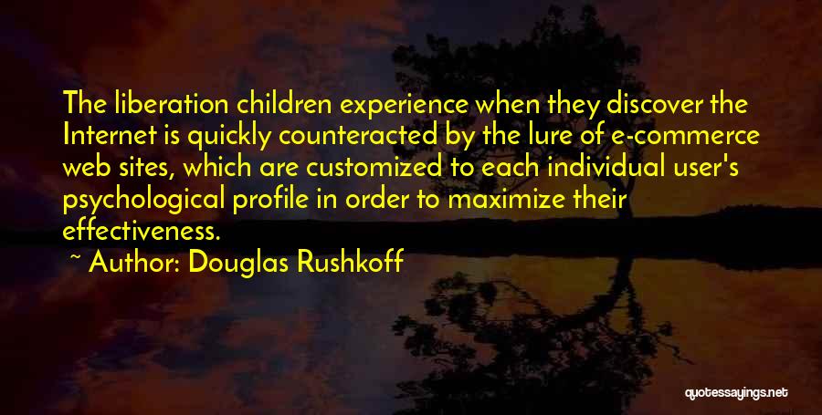 Customized Quotes By Douglas Rushkoff