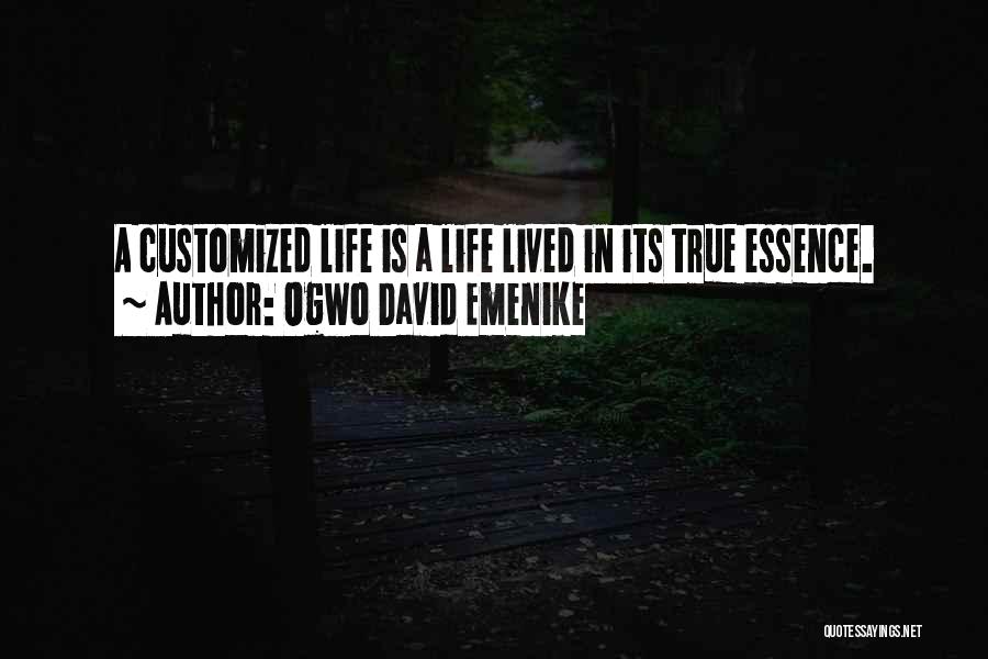 Customized Quotes By Ogwo David Emenike