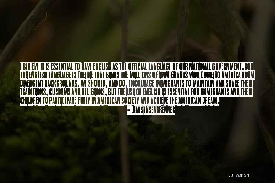Customs Quotes By Jim Sensenbrenner Customs Quotes By Jim Sensenbrenner