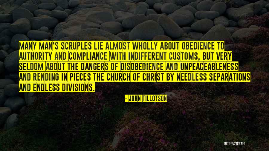 Customs Quotes By John Tillotson Customs Quotes By John Tillotson
