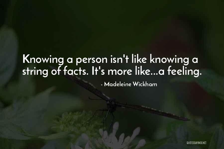 Cusworth Overhead Quotes By Madeleine Wickham