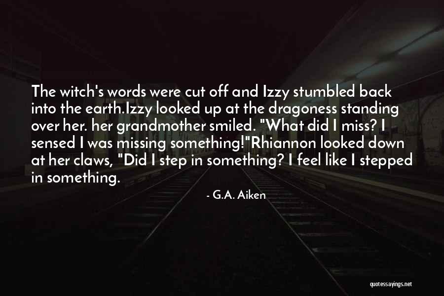 Cut Down Quotes By G.A. Aiken