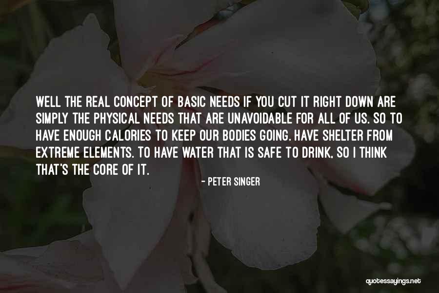 Cut Down Quotes By Peter Singer