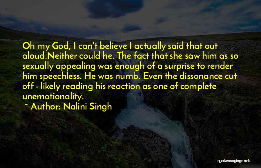 Cut Him Off Quotes By Nalini Singh