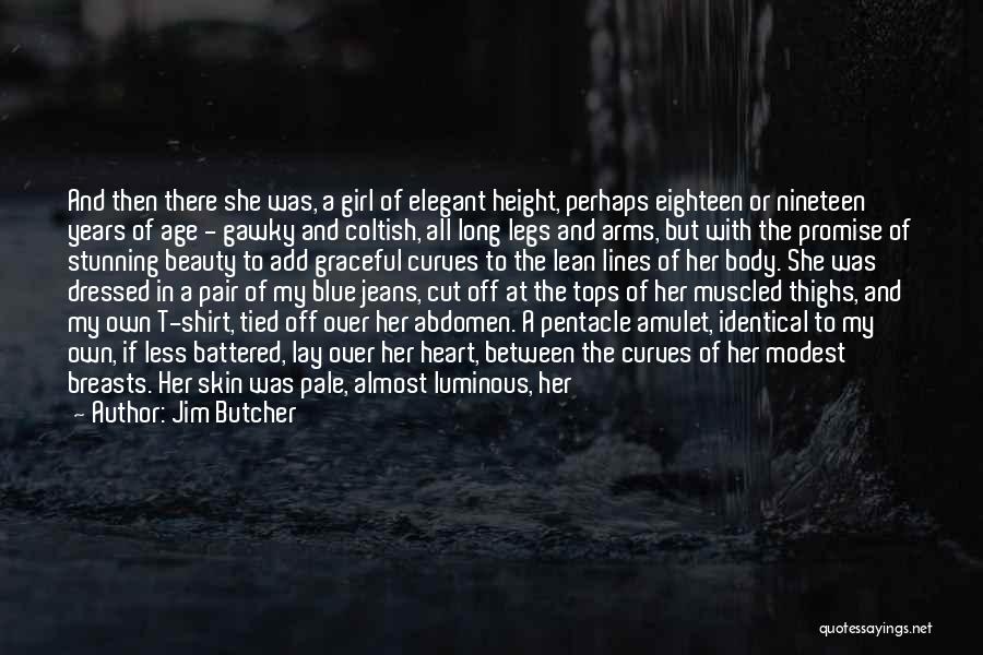 Cut Off Shirt Quotes By Jim Butcher