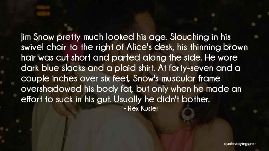 Cut Off Shirt Quotes By Rex Kusler