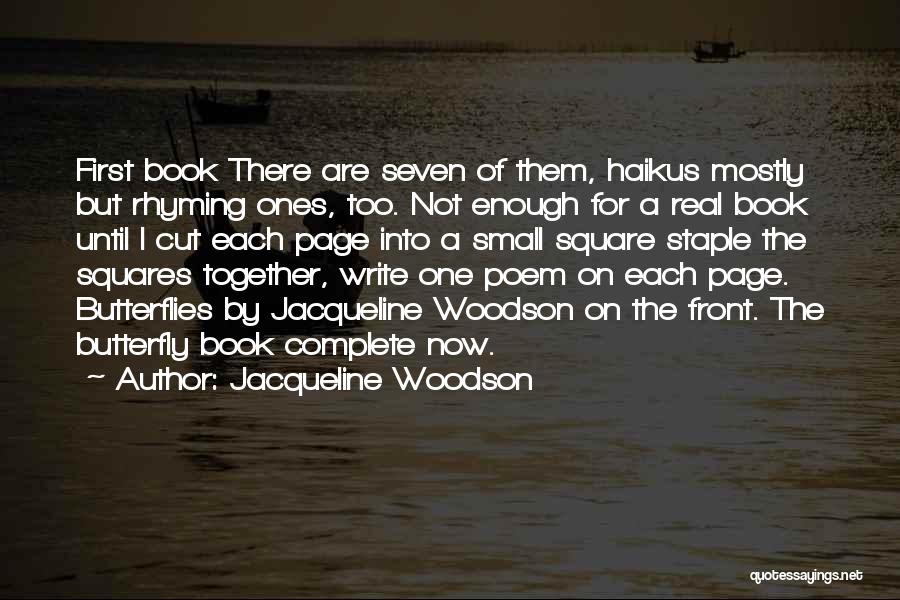 Cut The Book Quotes By Jacqueline Woodson