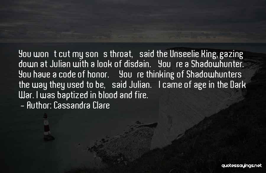 Cut Throat Quotes By Cassandra Clare