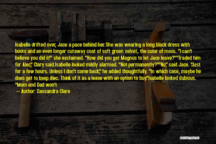 Cutaway Quotes By Cassandra Clare