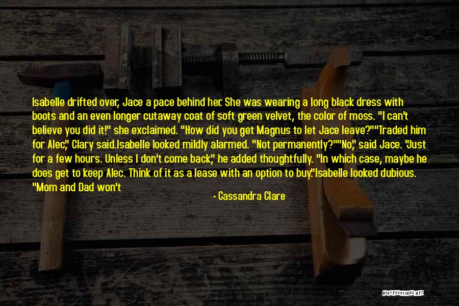 Cutaway Quotes By Cassandra Clare