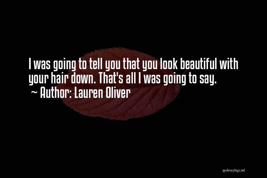 Cute And Beautiful Love Quotes By Lauren Oliver