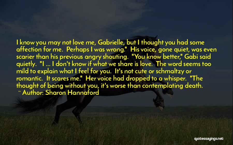 Cute And Romantic Love Quotes By Sharon Hannaford