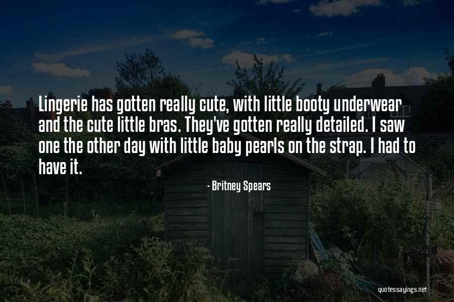 Cute Baby On The Way Quotes By Britney Spears