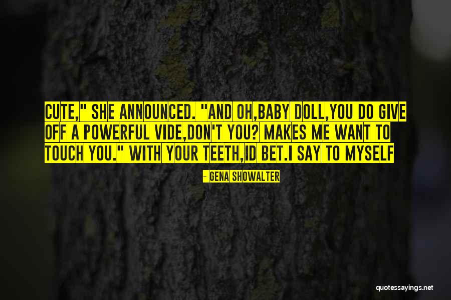Cute Baby On The Way Quotes By Gena Showalter Cute Baby On The Way Quotes By Gena Showalter
