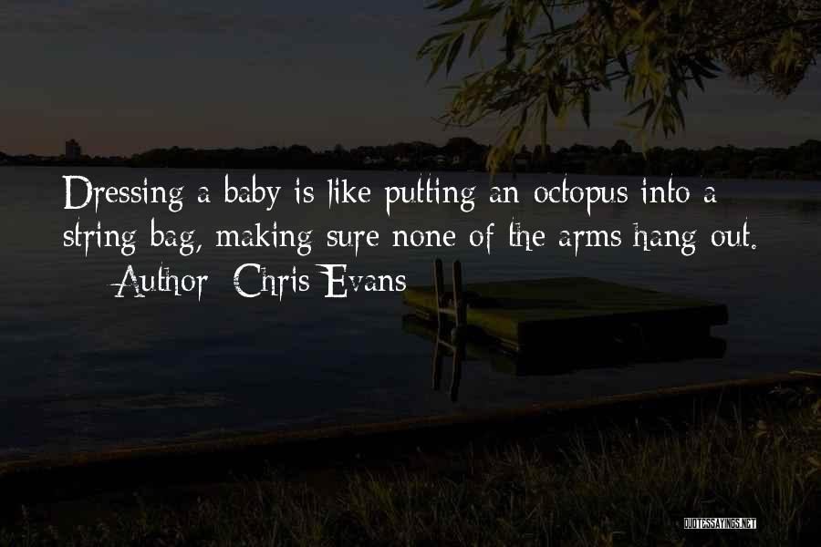 Cute Baby With Quotes By Chris Evans