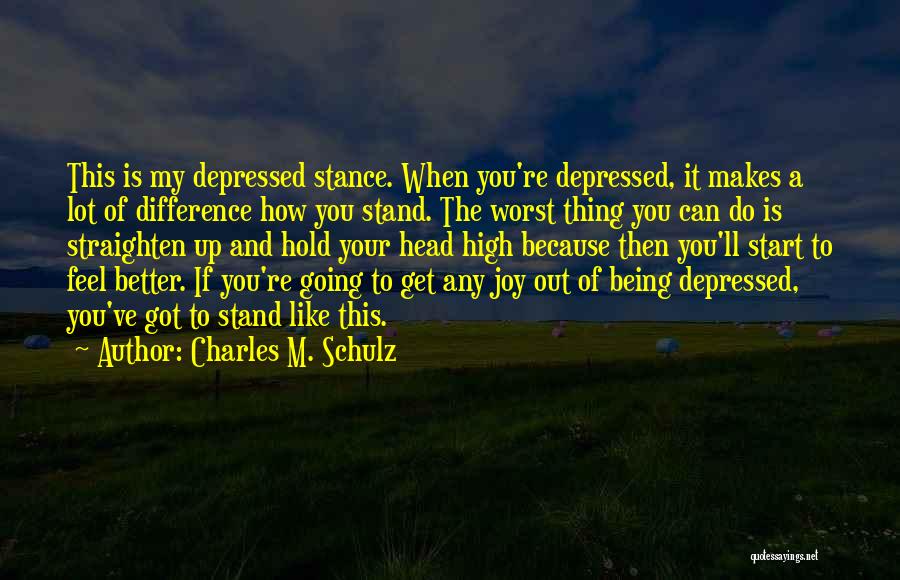 Cute Being Myself Quotes By Charles M. Schulz