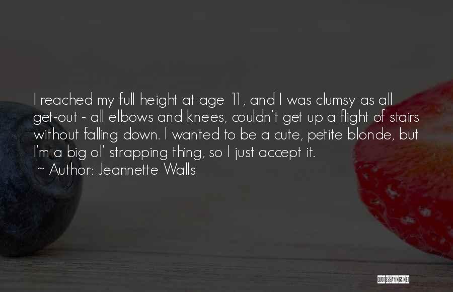 Cute Blonde Quotes By Jeannette Walls